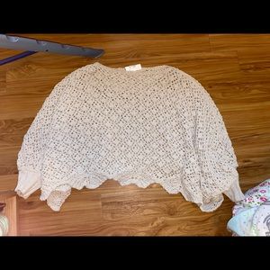 Cream colored sweater